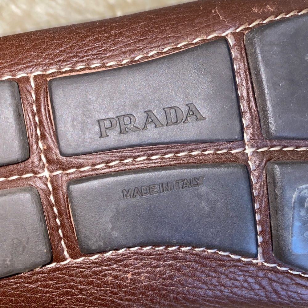 Prada Leather Classic Loafer Driving Moccasin - Picture 8 of 11